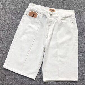 Corteiz C-Star Denim Shorts Natural